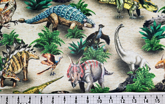 Blank Quilting Land of the Dinosaurs 3384 Fabric by the Yard//Piece